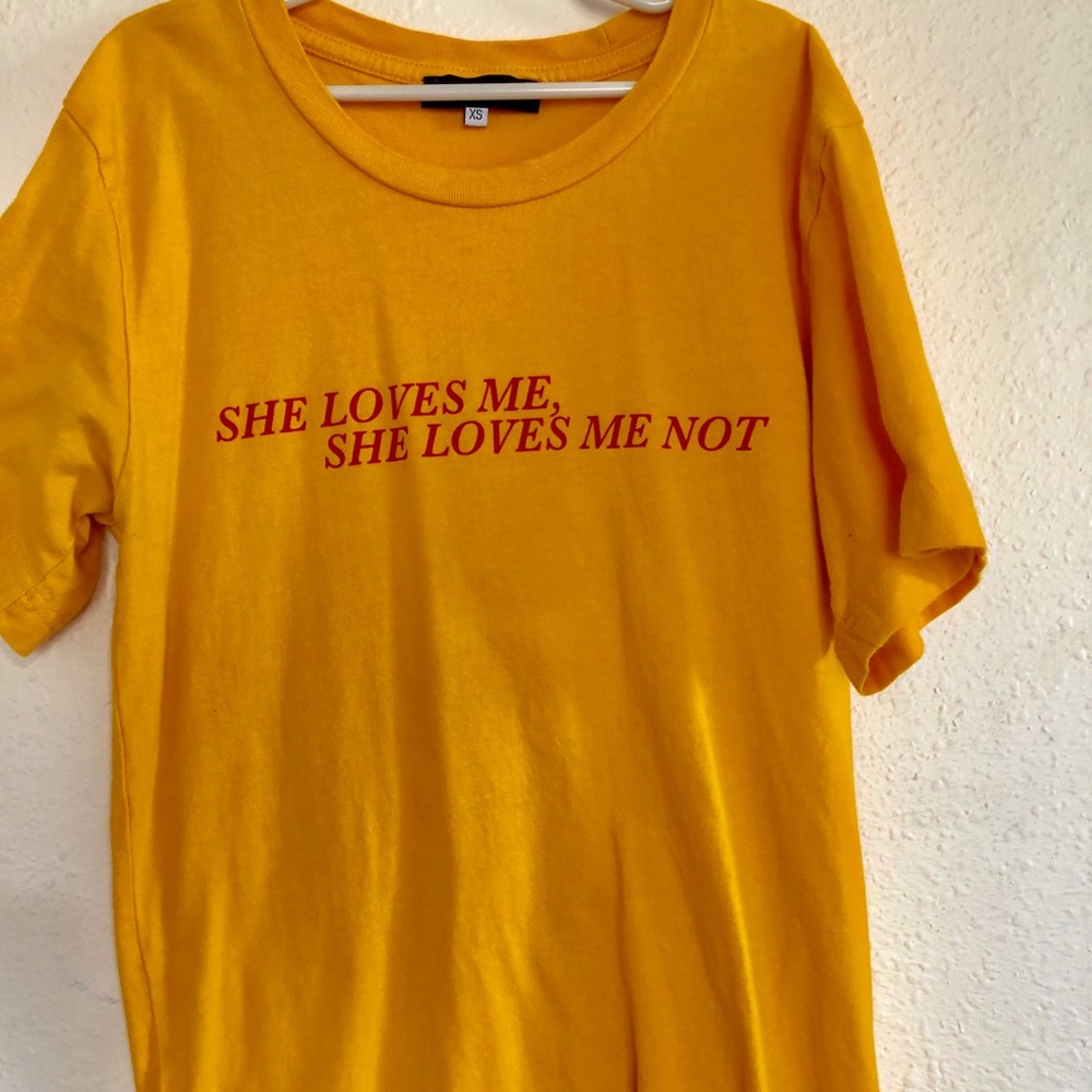 Jasper Cunningham shirt she loves me